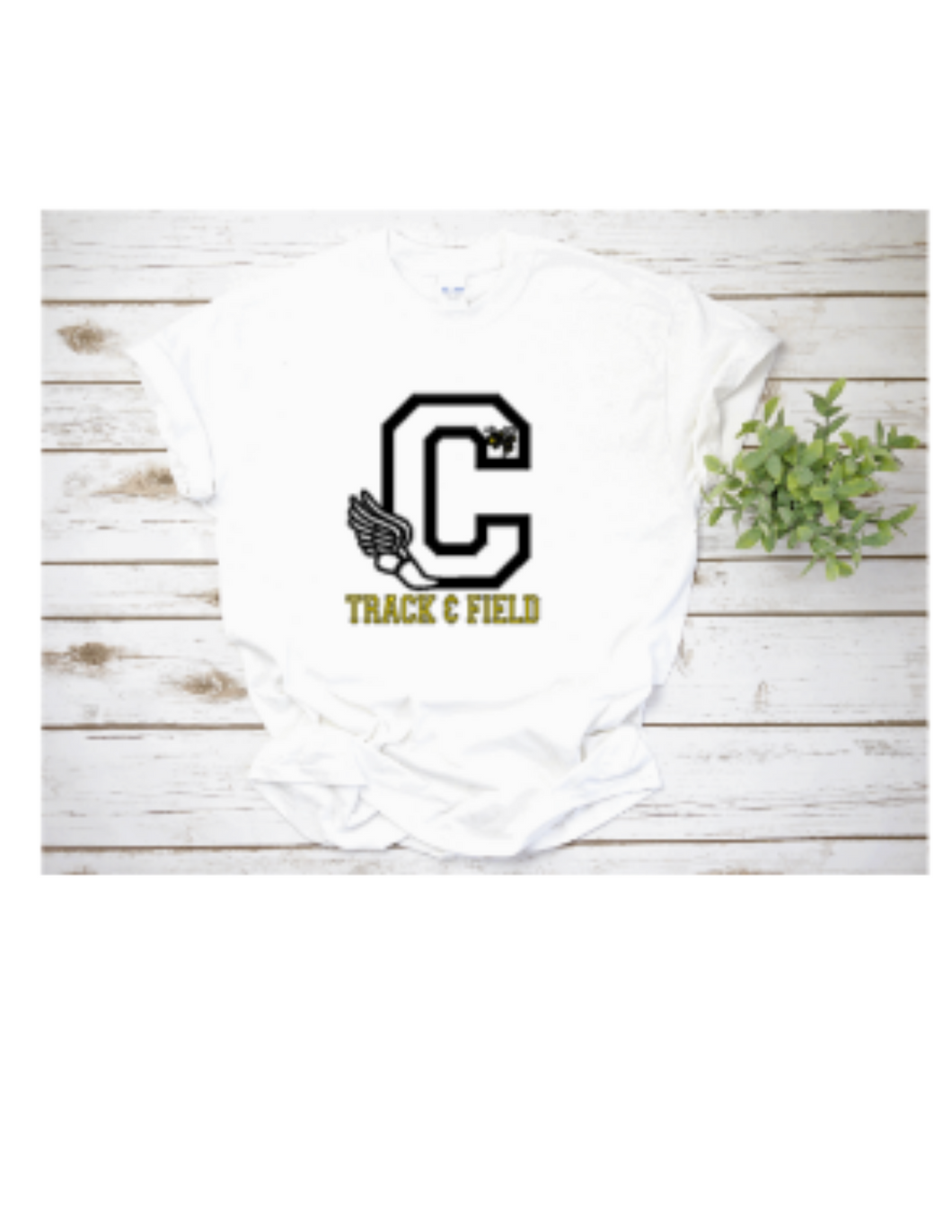 Central Track foot shirt